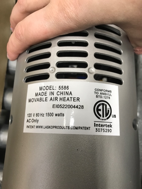 Photo 4 of ***FACTORY SEALED TESTED WORKING SEE NOTES*** Tall Tower 1500-Watt Electric Ceramic Oscillating Space Heater with Digital Display and Remote Control