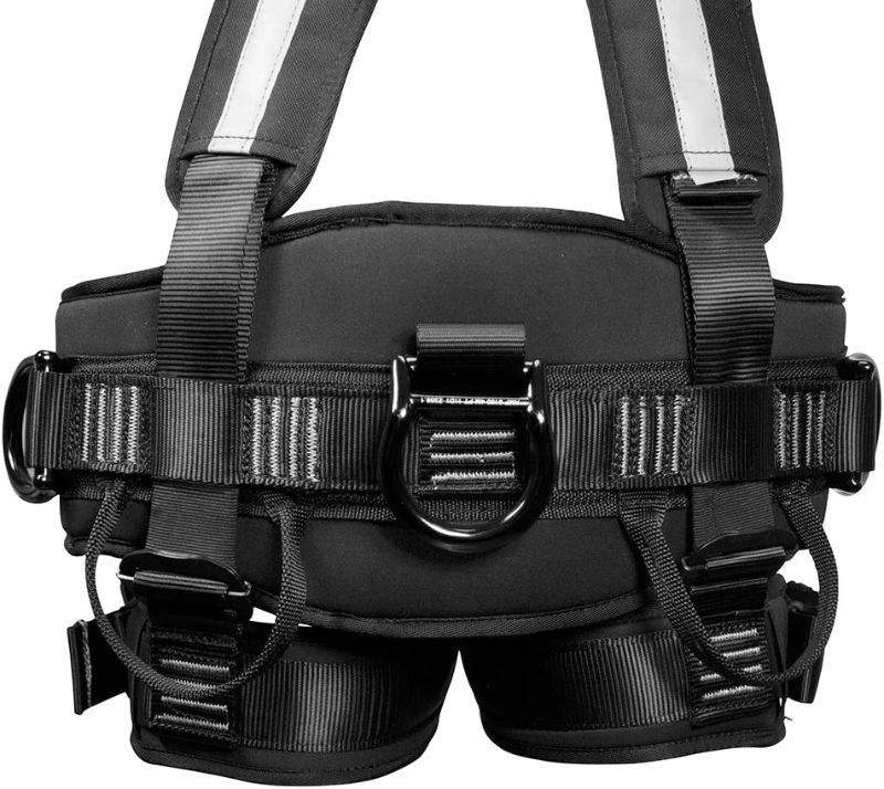 Photo 1 of 
Fusion Climb Tac GT Tactical Full Body EVA Padded Heavy Duty Adjustable Zipline Harness 23kN M-L Black