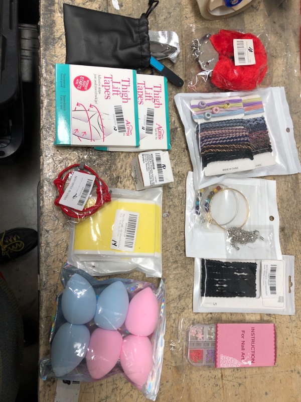 Photo 1 of 13 PIECE BEAUTY BUNDLE (HAIR ACCESSORIES; NAIL ACCESSORIES; BRACELETS; ETC)