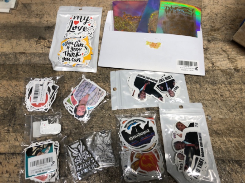 Photo 1 of 10 PIECE STICKER/PATCH KEYCHAIN BUNDLE