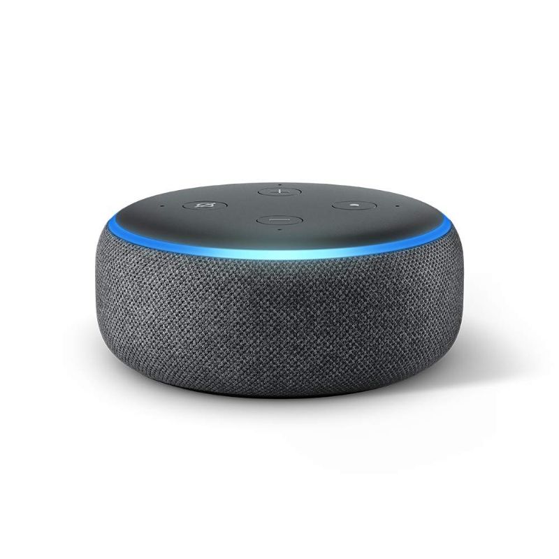 Photo 1 of Amazon Echo Dot (3rd Generation), Charcoal (B0792KTHKJ)
