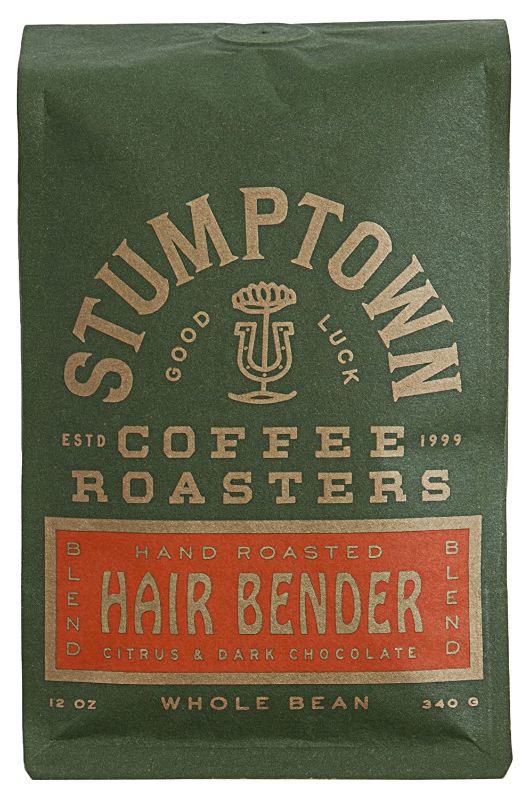 Photo 1 of 3 Stumptown Coffee Roasters, Medium Roast Whole Bean Coffee - Hair Bender 12 Ounce Bag with Flavor Notes of Citrus and Dark Chocolate
Whole Bean · 12 Oz (Pack of 1)  Exo 11/22, 12/22 and 2/23