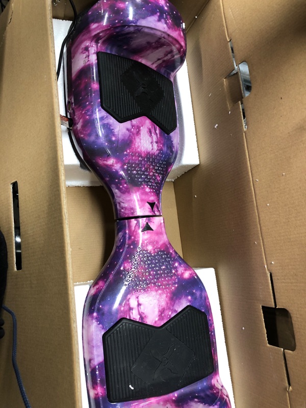 Photo 3 of ***TESTED/CHARGER WORKS*** Hover-1 Helix Electric Hoverboard | 7MPH Top Speed, 4 Mile Range, 6HR Full-Charge, Built-in Bluetooth Speaker, Rider Modes: Beginner to Expert Hoverboard Galaxy