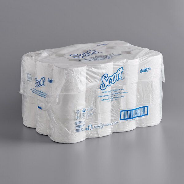Photo 1 of *** rips** Scott® Essential Coreless 1000 Sheet Toilet Paper Roll - 36/Case