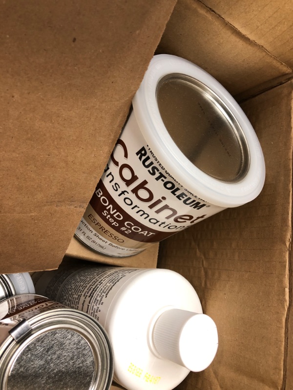 Photo 1 of Rust-Oleum 287062 Transformations Cabinet Refinishing Kit, Espresso