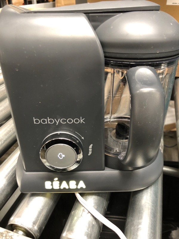 Photo 2 of **used** BEABA Babycook Solo 4 in 1 Baby Food Maker, Baby Food Processor, Steam Cook 
