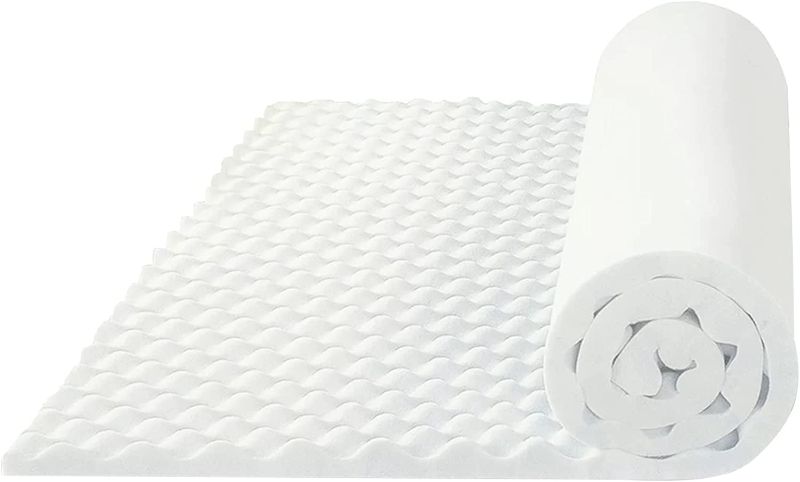 Photo 1 of SINGLE SIZE-1-inch Convoluted Foam Mattress Topper