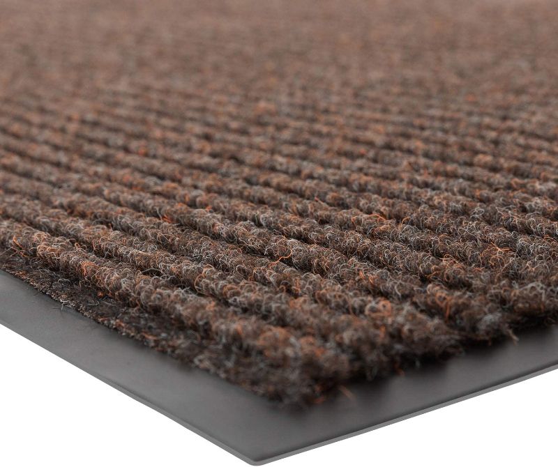 Photo 1 of Notrax - 109S0310BR 109 Brush Step Entrance Mat, for Home or Office, 3' X 10' Brown
