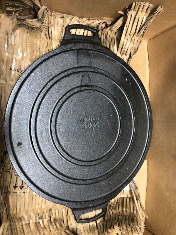 Photo 2 of 15" Cast Iron Pizza Pan