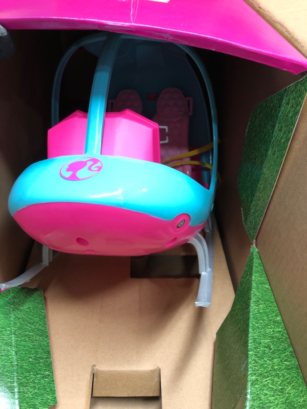 Photo 1 of Barbie Dreamplane Airplane Toys Playset with 15+ Accessories Including Puppy, Snack Cart, Reclining Seats and More Standard