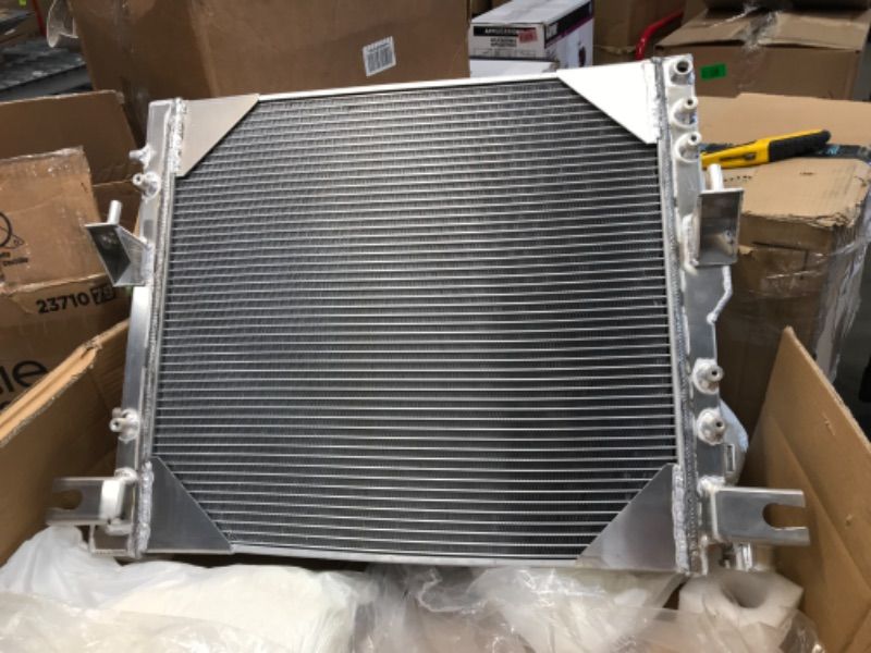 Photo 3 of CoolingSnow 4 Row Radiator for Chevy 1984-1990 Corvette / 1982-2002 S10 Blazer 5.7L V8 Aluminum Engine Coolers