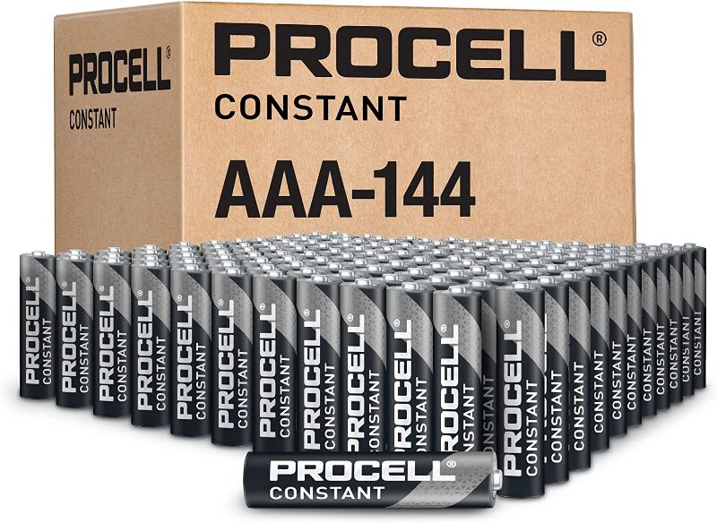 Photo 1 of *One box opened-Missing 6* Duracell Procell AAA 144 Counts - 6 Packs (24 Counts in Each Pack)
