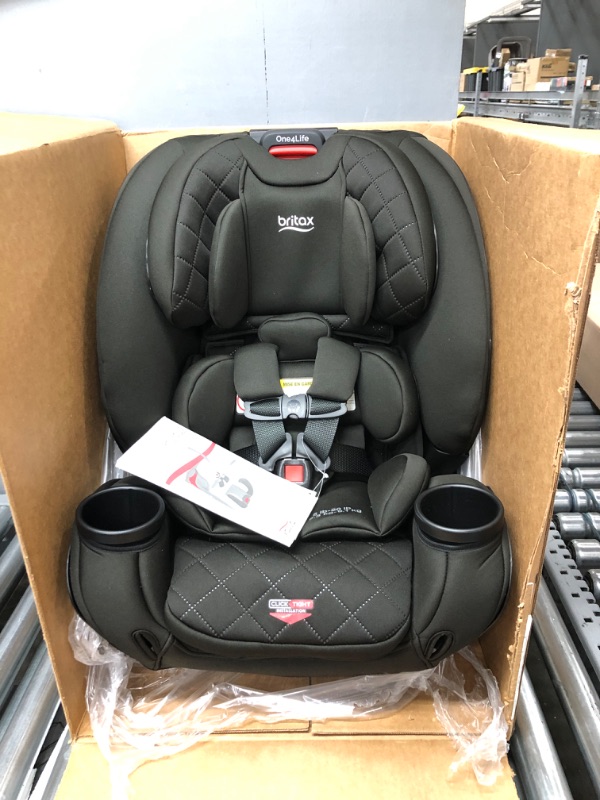 Photo 2 of Britax One4Life ClickTight All-in-One Car Seat, Black Diamond