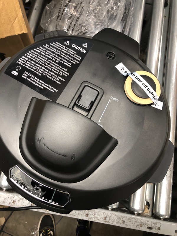 Photo 4 of *Major Damage to Air Frying Lid -See Last Photo* Emeril Everyday 8 QT with Accessories Pressure Air Fryer, 5 Pc Pack, Silver 8 Qt with 5 Pc Accessory Pack