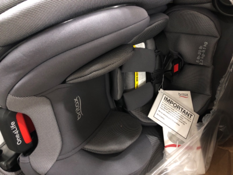 Photo 2 of Britax One4Life ClickTight All-in-One Car Seat – 10 Years of Use – Infant, Convertible, Booster – 5 to 120 pounds - SafeWash Fabric, Drift Drift [New Version]