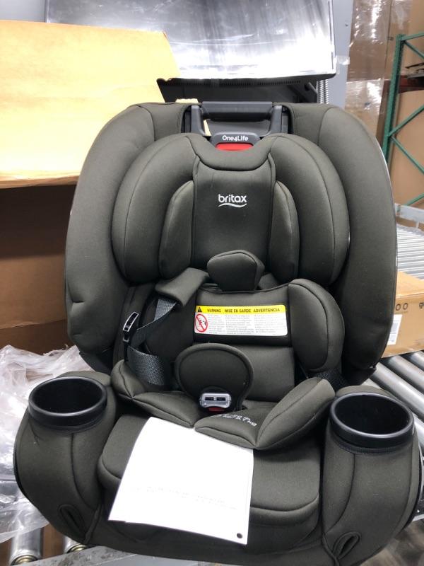 Photo 4 of Britax One4Life ClickTight All-in-One Car Seat – 10 Years of Use – Infant, Convertible, Booster – 5 to 120 pounds - SafeWash Fabric, Drift Drift [New Version]