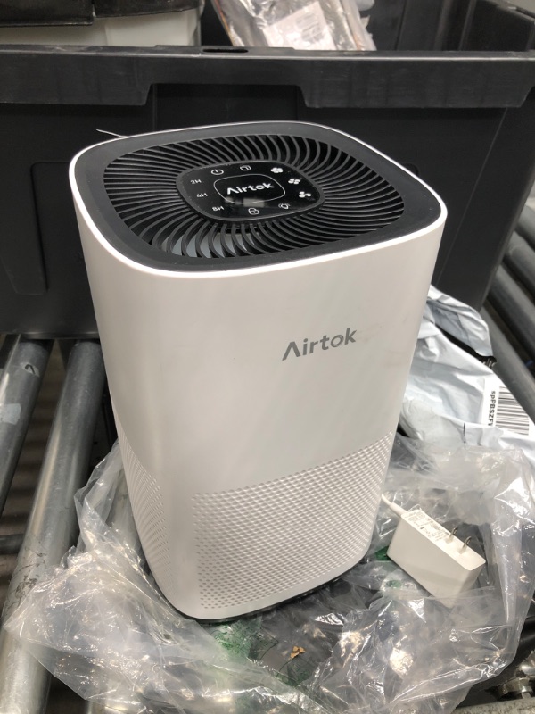 Photo 4 of ***TESTED/ TURNS ON*** AIRTOK Air Purifiers for Home Bedroom Large Room with H13 True HEPA Filter| 793 ft2 Coverage Max| Air Cleaner Filter for Wildfire Smoke Dander Odor| 99.9% Removal to 0.1mic| Ozone-Free, Night Light