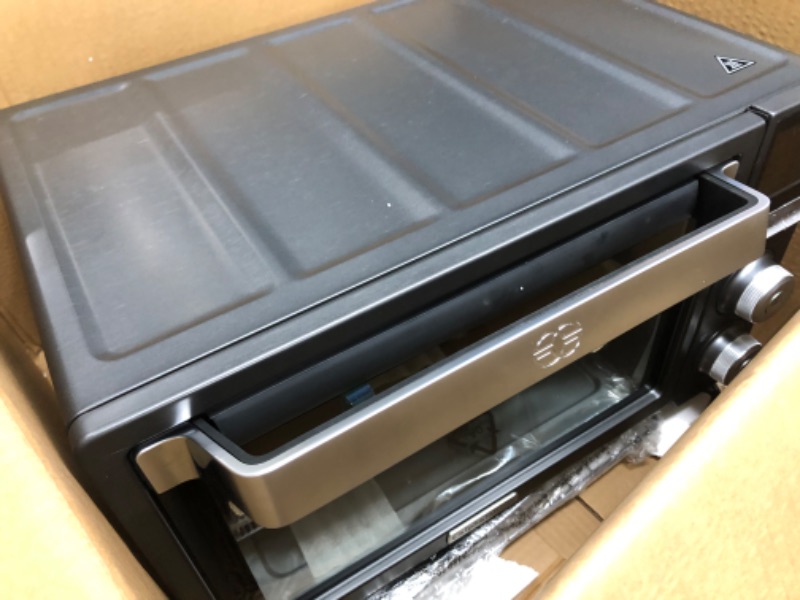 Photo 1 of ***TESTED/ TURNS ON*** Calphalon Air Fryer Oven, 11-in-1 Toaster Oven Air Fryer Combo, 26.4 QT/25 L, Fits 12" Pizza, Stainless Steel