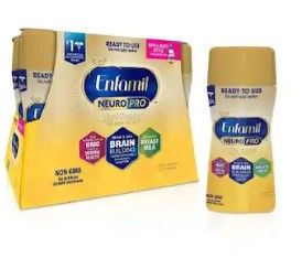 Photo 1 of BB: OCT/2023**  Enfamil NeuroPro Ready to Feed Infant Formula Bottles - 8 fl oz Each/6ct for 0-12months 
