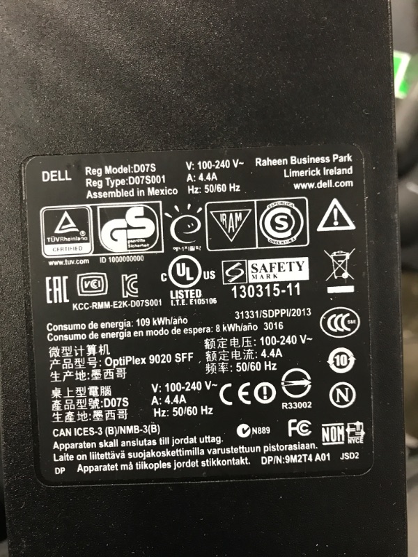 Photo 6 of **NEEDS A FACTORY RESET**
Dell OptiPlex 9020 Small Form Computer Desktop PC, Intel Core i7 3.4GHz Processor, 32GB Ram, 1 TB Solid State, Wireless Keyboard & Mouse, Wi-Fi & Bluetooth, HDMI, Windows 10 Pro (Renewed)