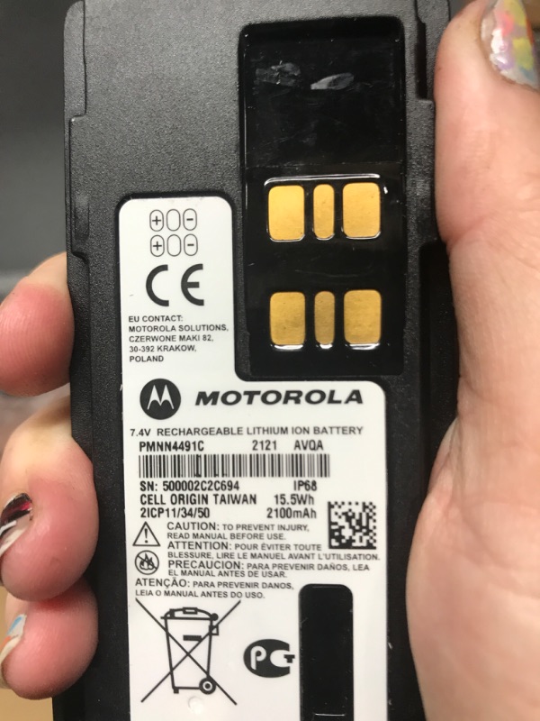 Photo 14 of BUNDLE OF 14: Official Motorola Batteries for Motorola Impres, Model PMN449B, 2100 mAh, Lithium Ion Batteries