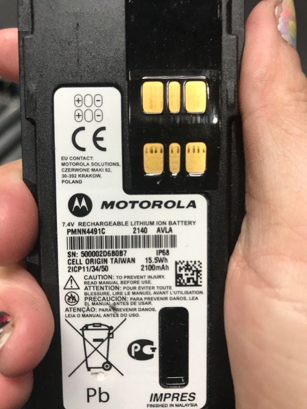 Photo 4 of BUNDLE OF 14: Official Motorola Batteries for Motorola Impres, Model PMN449B, 2100 mAh, Lithium Ion Batteries