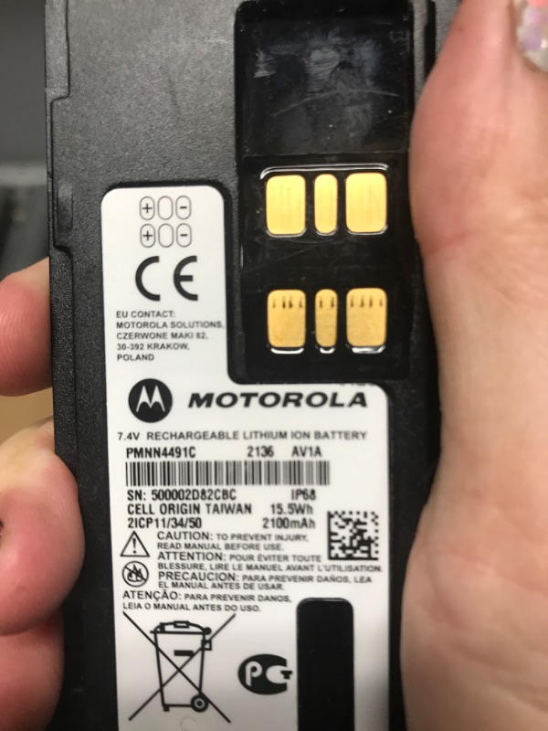 Photo 16 of BUNDLE OF 14: Official Motorola Batteries for Motorola Impres, Model PMN449B, 2100 mAh, Lithium Ion Batteries