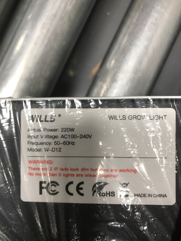 Photo 3 of ***TESTED WORKING*** WILLS Aquarium Lights Dimmable Full Spectrum 165W Fish Tank LED Planted Aquarium Lights for Freshwater Saltwater LED Coral Reef(21.3"x6.7"x2.4") 21.3"*6.7"*2.4"