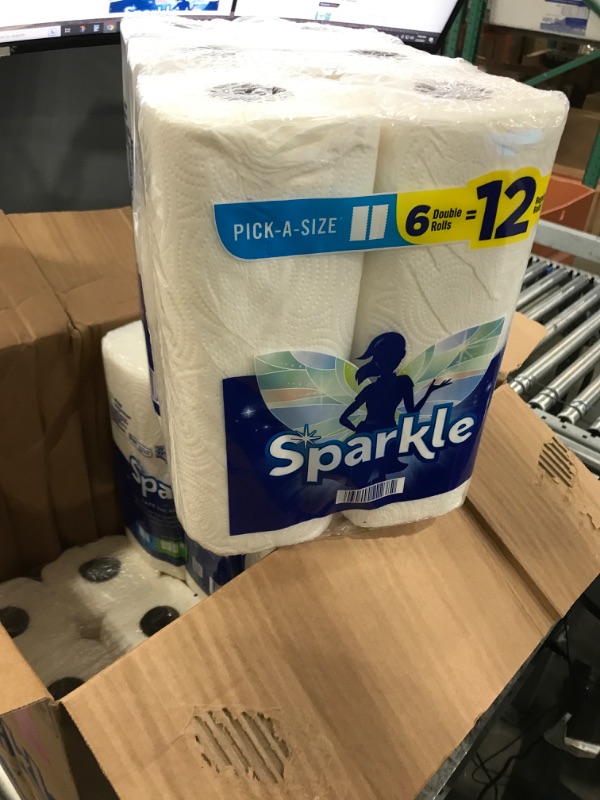 Photo 2 of 
Sparkle® Pick-A-Size® Paper Towels, 24 Double Rolls = 48 Regular Rolls
