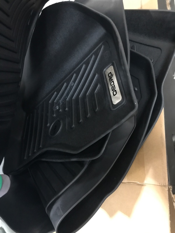 Photo 2 of **** NEW ***
OEDRO® Floor Mats for 2015-2019 Ford Explorer Without 2nd Row Center Console, 1st 2nd and 3rd Row Full Set Liners
