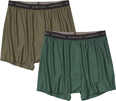 Photo 1 of ExOfficio Men's Give-n-go Boxer Shorts 2 Pack Medium
