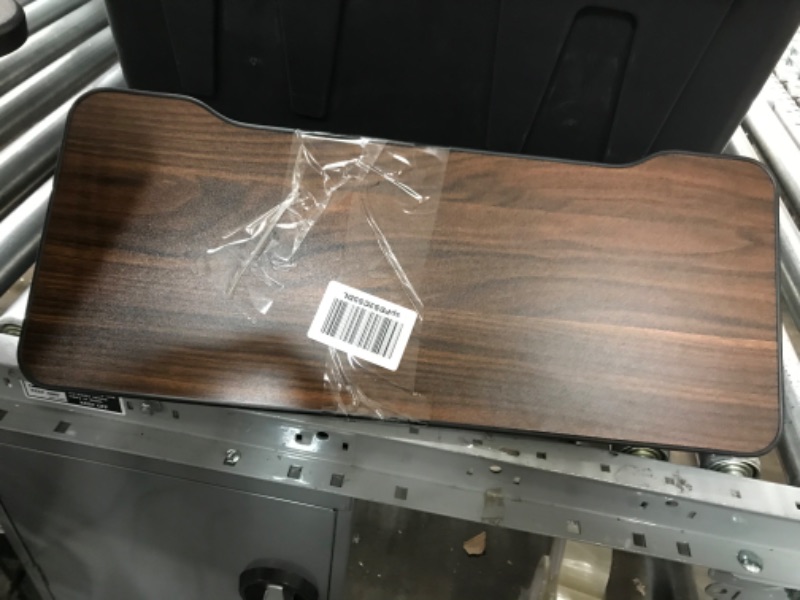 Photo 1 of Keyboard Tray Under Desk,360 Rotating Keyboard&Mouse Tray with Drawer,Yikola Desk Extender Adjustable C-Clamp, Ergonomic Platform Tray Under Table,No Drilling Install 23.54'' x 9.8''in-Wood Grain Walnut Pattern
