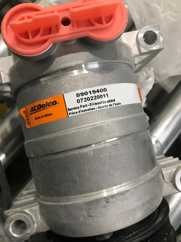 Photo 1 of GM Genuine Parts 89019400 Air Conditioning Compressor