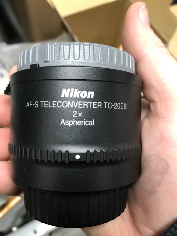 Photo 3 of Nikon Auto Focus-S FX TC-20E III Teleconverter Lens with Auto Focus for Nikon DSLR Cameras