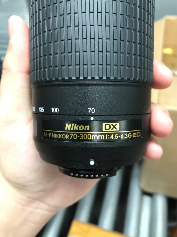 Photo 3 of Nikon telephoto Zoom Lens AF-P DX NIKKOR 70-300mm f / 4.5-6.3G ED VR for Nikon DX Format only