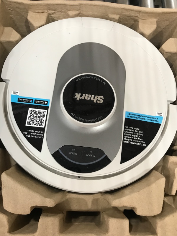 Photo 5 of **USED** Shark AV2511AE AI Ultra Robot Vacuum, with Matrix Clean, Home Mapping, 60-Day Capacity 