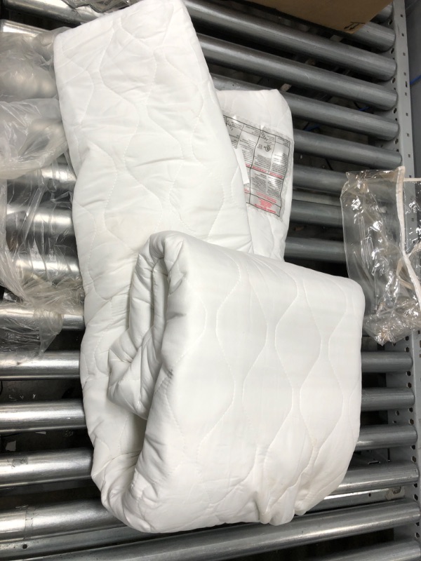 Photo 2 of **MISSING POWER UNIT* BLANKET ONLY** * Beautyrest 3M Scotchgard Heated Mattress Pad - Electric Bed Warmer with 5 Heat Settings, 10 Hr Auto Shut Off Timer, All Around Elastic Deep Pocket, UL Certified, Machine Washable, White Full