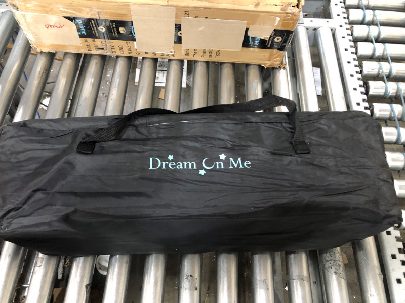 Photo 3 of Dream On Me Nest Portable Play Yard With Carry Bag And Shoulder Strap, Mint
