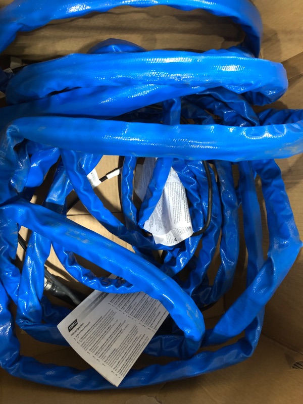 Photo 1 of Camco Heated Drinking Water Hose, - 20° F, 50-Foot, 5/8-Inch ID (22912-A) 50' Cold Weather (Freeze Protection to - 20?F) Frustration-Free Packaging