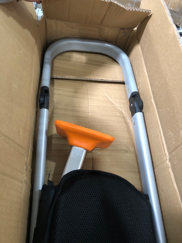 Photo 3 of Hands Free Crutch, Crutches for Adults, Aluminium Alloy Prevent Slipping Soft Knee Pads Walking Aids Tool for Joint Fracture Sprain, No Hands Knee Crutch for Individuals Recovering