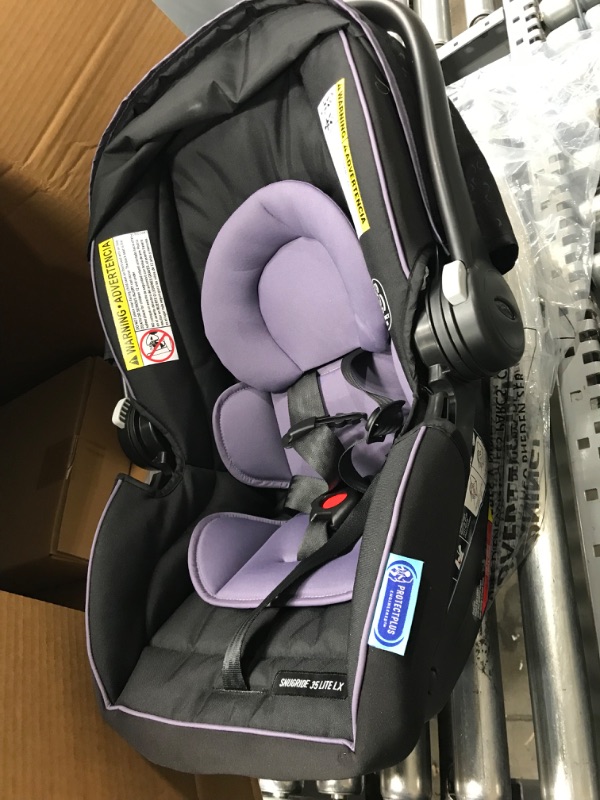 Photo 4 of Graco SnugRide 35 Lite LX Infant Car Seat, Hailey SnugRide 1 Count (Pack of 1) Hailey