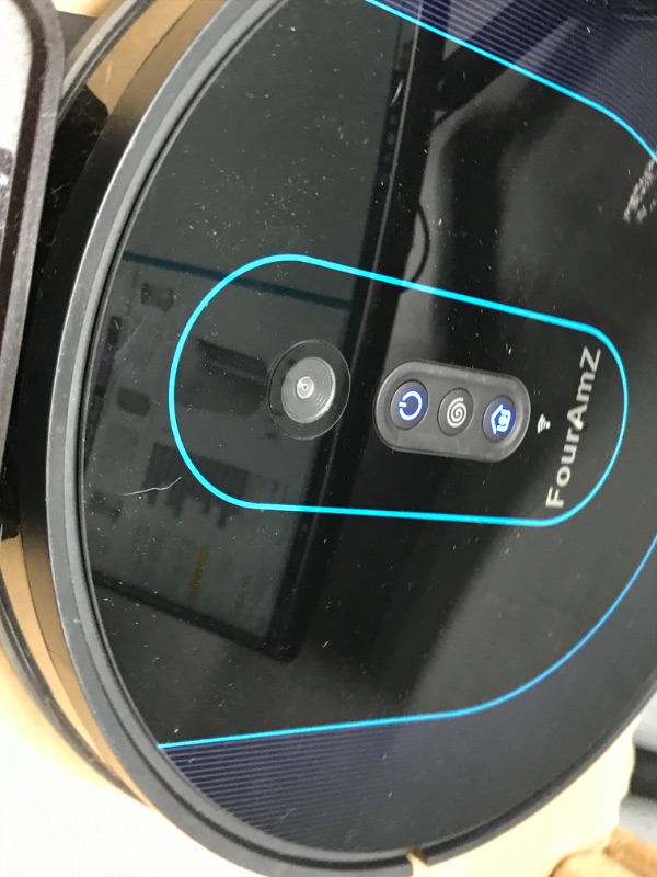 Photo 4 of **USED** Robot Vacuum Cleaner, 4000Pa Suction AI Smart 2.0 Navigation with Home Mapping Robotic Vacuum, Selective Room Cleaning, No-go Zones, V100 Pro