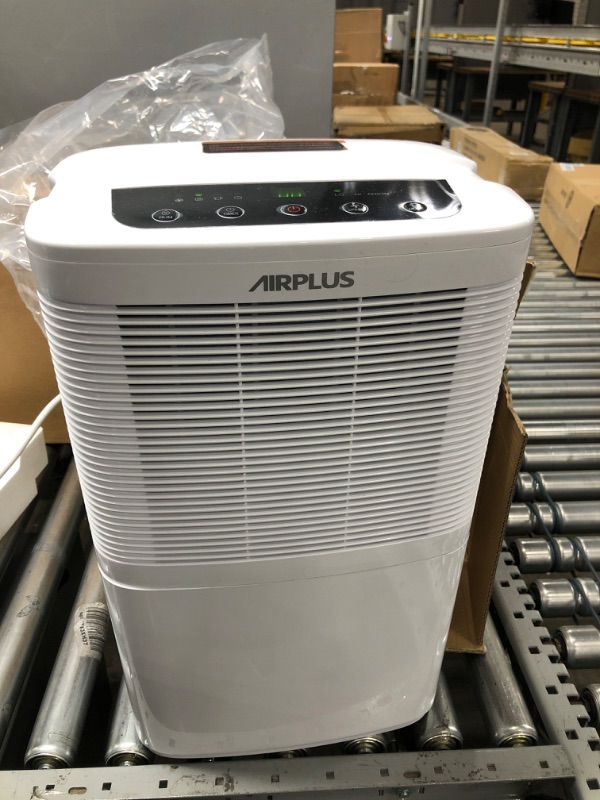 Photo 3 of ***TESTED/ TURNS ON** Airplus Dehumidifiers for Home,3000 Sq Ft Dehumidifier for Basement,Continuous Drainage with Drain Hose, 35pint Dehumidifier for Large Room