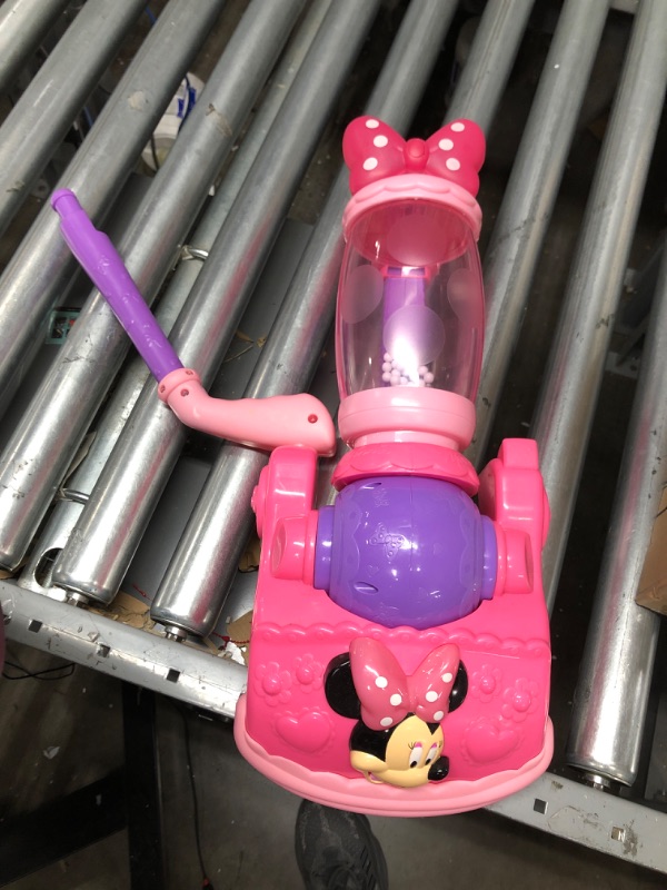 Photo 2 of Disney Junior Minnie Mouse Twinkle Bows Play Vacuum with Lights and Realistic Sounds, Amazon Exclusive, by Just Play
