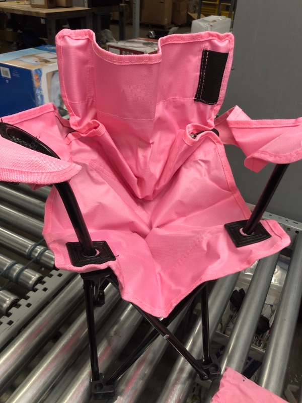 Photo 4 of American Kids Umbrella Camp Chair in Pink