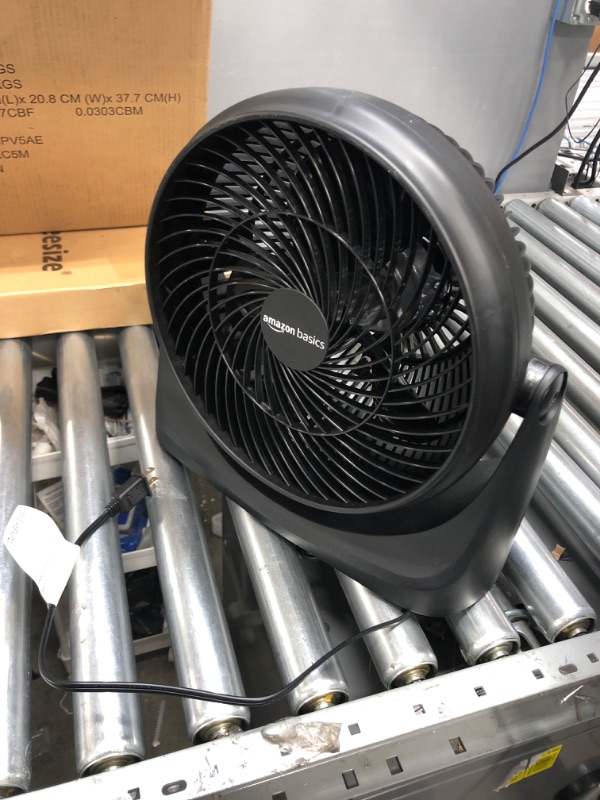 Photo 1 of Amazon Basics 3 Speed Small Room Air Circulator Fan, 11-Inch 11-Inch Air Circulator Fan