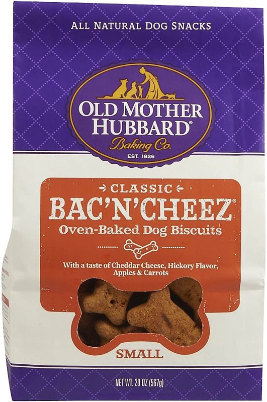 Photo 1 of *EXPIRES 04/DEC/2023* Classic Bac N' Cheeze Oven-Baked Dog Biscuits 20 Ounces (Case of 6)
