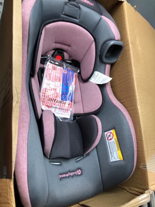 Photo 3 of Baby Trend Trooper 3-in-1 Convertible Car Seat, Cassis Pink