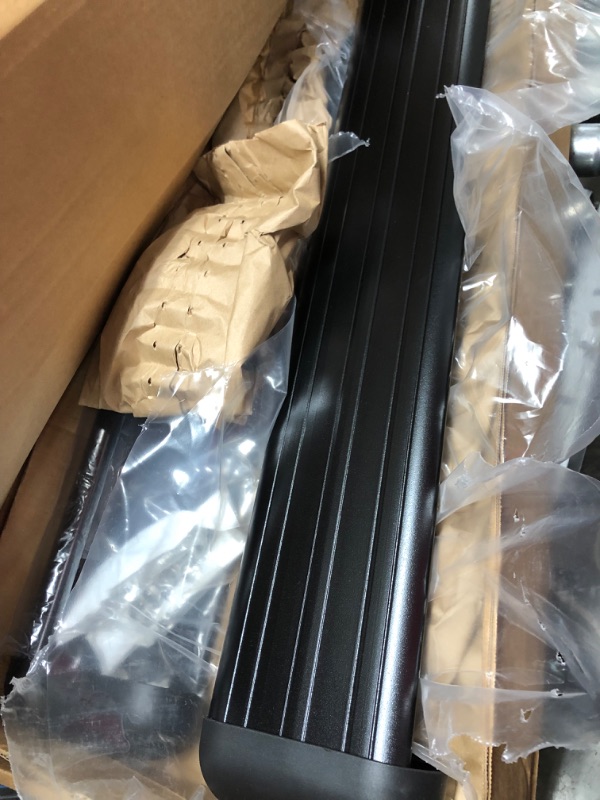 Photo 1 of *OPENED BOX* LUVERNE 584036-570741 O-Mega II 36-Inch Black Aluminum Side Steps, Select Dodge, Freightliner 2500, 3500