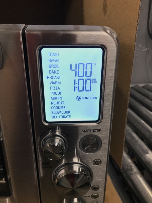 Photo 2 of ***tested/ turns on*** Breville Smart Oven Air Fryer Pro, Brushed Stainless Steel, BOV900BSS New